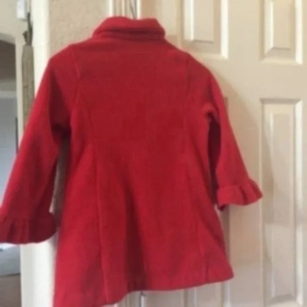 E.land red Dress coat size 5